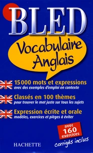 Bled Vocabulaire Anglais