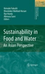 Kensuke Fukushi - Sustainability in Food and Water - An Asian Perspective.