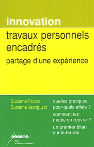 Travaux personnels encadrés