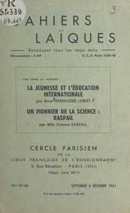 La jeunesse et l'éducation internationale
