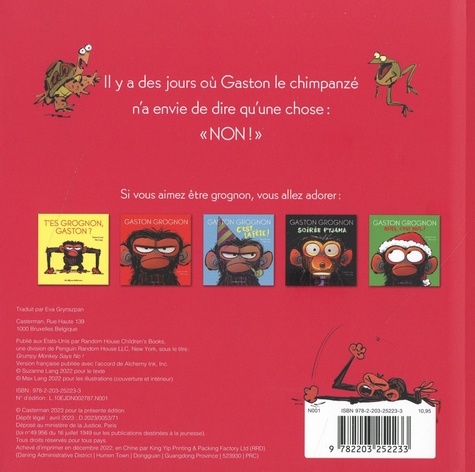 Gaston Grognon  Gaston Grognon dit non !