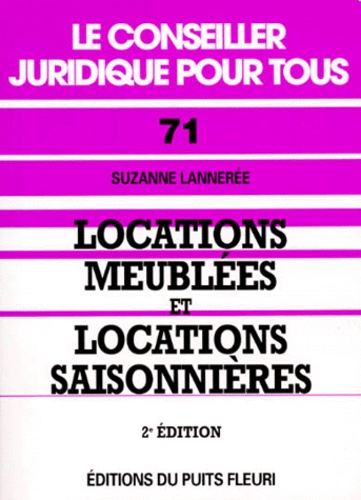 Suzanne Lannerée - Les locations meublées, les locations saisonnières.