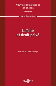 Suzel Ramaciotti - Laïcité et droit privé.