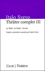 Théâtre complet