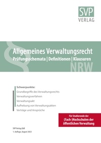 SVP Verlag - Allgemeines Verwaltungsrecht - Nordrhein-Westfalen.