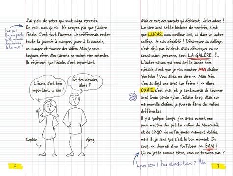 Journal de deux YouTubeurs Tome 1