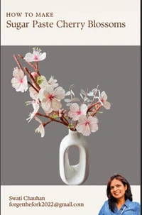 Sugar Paste Cherry Blossoms