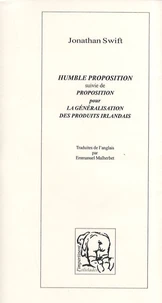 Humble proposition suivie de Proposition pour la généralisation des produits irlandais