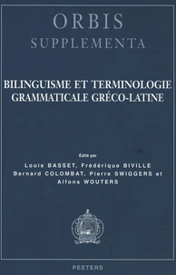 Bilinguisme et terminologie grammaticale gréco-latine