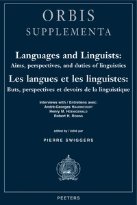 Les langues et les linguistes: buts, perspectives et devoirs de la linguistique