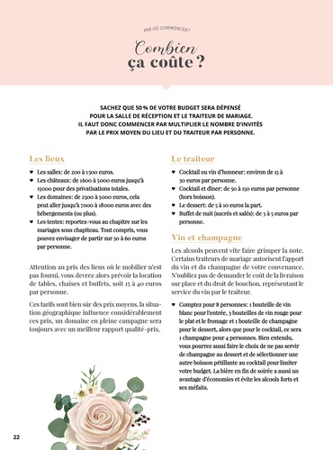 Organiser mon mariage. Idées, conseils, astuces pour planifier le jour J !