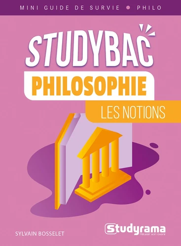 Couverture de Studybac Philosophie Les notions