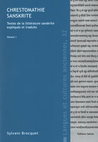 Chrestomathie sanskrite