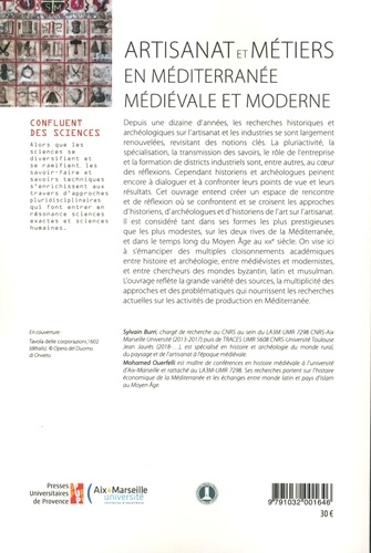 Artisanat et métiers en Méditerranée médiévale et moderne