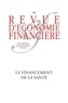 Sylvain de Forges et François-Xavier Albouy - Revue d'économie financière N° 143, 3e trimestre : Le financement de la santé.