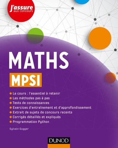 Sylvain Gugger - Maths MPSI.