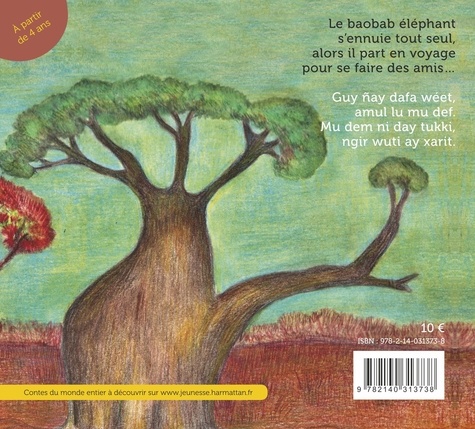 La promenade du baobab éléphant/Doxantub guy nay. Edition biligue français-wolof