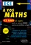 A vos maths ECE. 12 ans de sujets corrigés posés au concours EDHEC de 2010 à 2021 9e édition actualisée