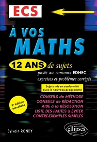 A vos maths ECS