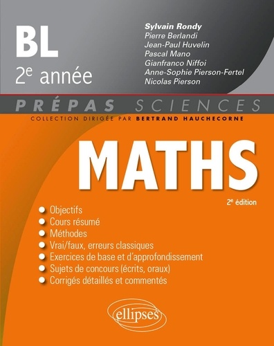 Mathématiques BL 2e année 2e édition