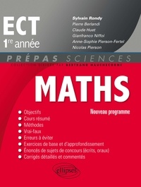 Sylvain Rondy - Mathématiques ECT 1re année.