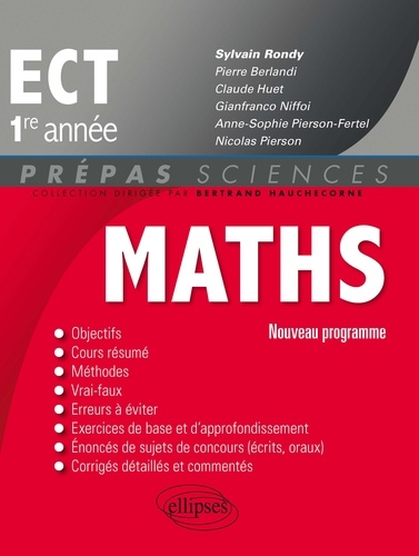 Mathématiques ECT 1re année