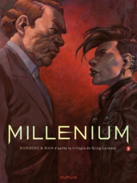 Sylvain Runberg et  Man - Millénium Tome 3 : La fille qui rêvait d'un bidon d'essence et d'une allumette - Première partie.