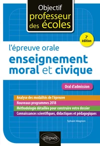 L'épreuve orale d'enseignement moral et civique