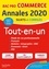 Annales Tout-en-un Bac Pro Commerce. Sujets et corrigés  Edition 2020