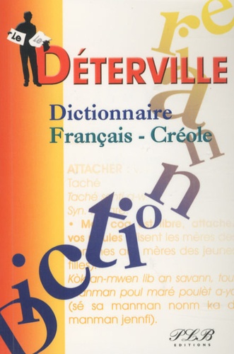 Le Déterville. Dictionnaire français-créole