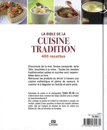 La bible de la cuisine tradition. 400 recettes