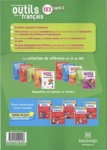 Les nouveaux outils pour le français CE2 cycle 2... - Sylvie Aminta -  Livres - Furet du Nord