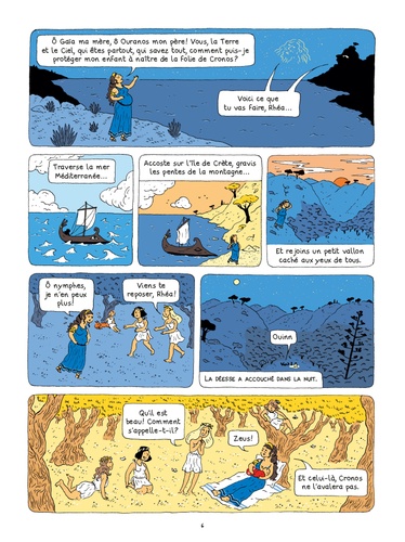 La mythologie en BD  Zeus, le roi des dieux