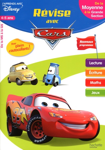 Révise avec Cars 4-5 ans. De la Moyenne à la Grande Section