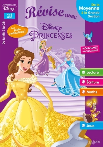 Révise avec Disney Princesses. De la Moyenne à la Grande Section