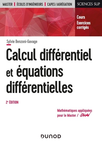 Calcul différentiel et équations différentielles. Cours et exercices corrigés 2e édition