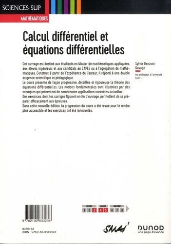 Calcul différentiel et équations différentielles. Cours et exercices corrigés 2e édition