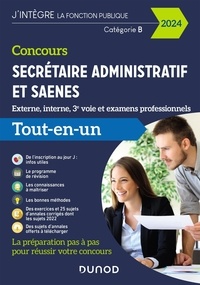 Sylvie Beyssade et Frantz Badufle - Secrétaire administratif et SAENES, externe, interne, 3e voie et examens professionnels, Catégorie B - Tout-en-un.