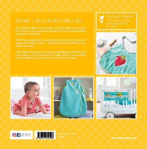 Objets-couture pour bébés. Plus de 30 rangements et accessoires pour les tout-petits