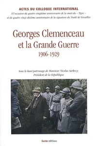Clémenceau et la Grande Guerre
