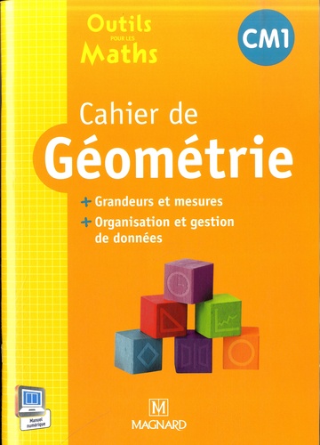 Sylvie Carle et Sylvie Ginet - Cahier de géométrie CM1 - Pack 4 + 1 gratuit.