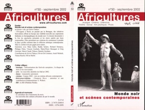 Sylvie Chalaye et  Collectif - Africultures N° 50 Septembre 2002 : Monde noir et scènes contemporaines.