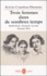 Trois femmes dans de sombres temps. Edith Stein, Hannah Arendt, Simone Weil ou Amor fati, amor mundi