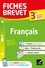 Fiches brevet Français 3e - Brevet 2023. fiches de révision & quiz