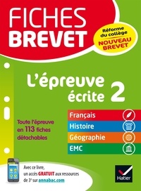 Sylvie Dauvin et Jacques Dauvin - L'épreuve écrite 2, français, histoire-géographie, EMC.