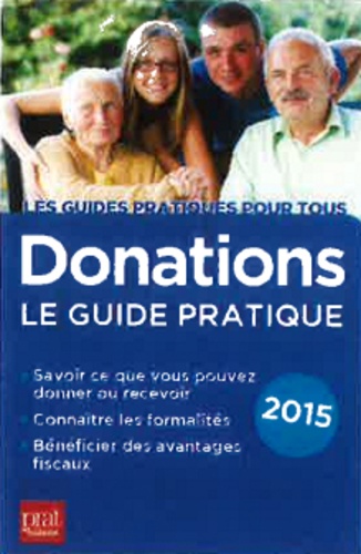 Donations, le guide pratique 2015 15e édition - Occasion