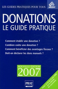 Sylvie Dibos-Lacroux - Donations - Le guide pratique 2007.