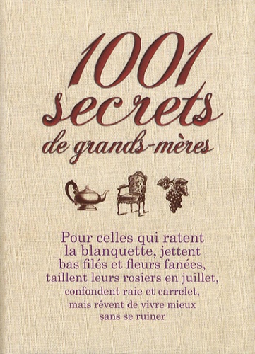 1001 Secrets de grands-mères - Occasion