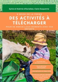 Sylvie Et Noémie d'Esclaibes, Duquenne - Ebook Montessori Ferme - 179 pages d'activités à télécharger sur le thème de la ferme pour vos enfants de 2 à 6 ans..