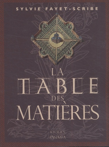 Sylvie Fayet-Scribe - La table des matières.